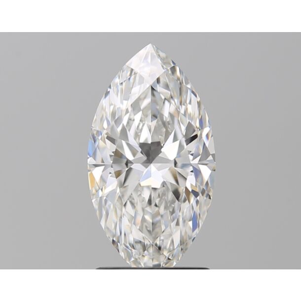 2.01 Carat Natural Diamond, Marquise Cut, Color F, Clarity VS1