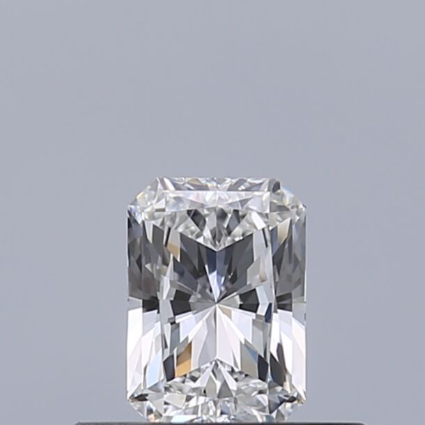 0.33 Carat Natural Diamond, Radiant Cut, Color E, Clarity VVS1
