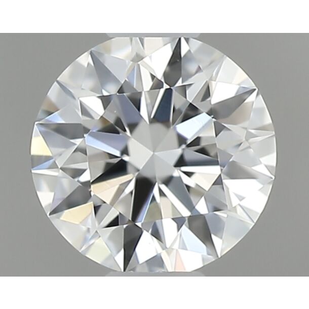 0.33 Carat Natural Diamond, Round Cut, Color G, Clarity VVS1