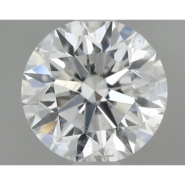 0.7 Carat Natural Diamond, Round Cut, Color F, Clarity SI1