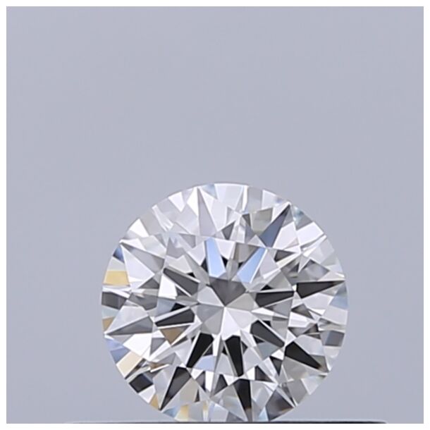0.32 Carat Natural Diamond, Round Cut, Color D, Clarity IF