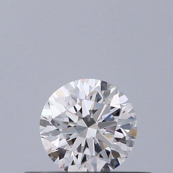 0.31 Carat Natural Diamond, Round Cut, Color E, Clarity IF
