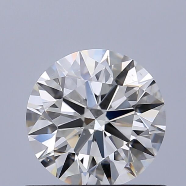 0.73 Carat Natural Diamond, Round Cut, Color I, Clarity SI1