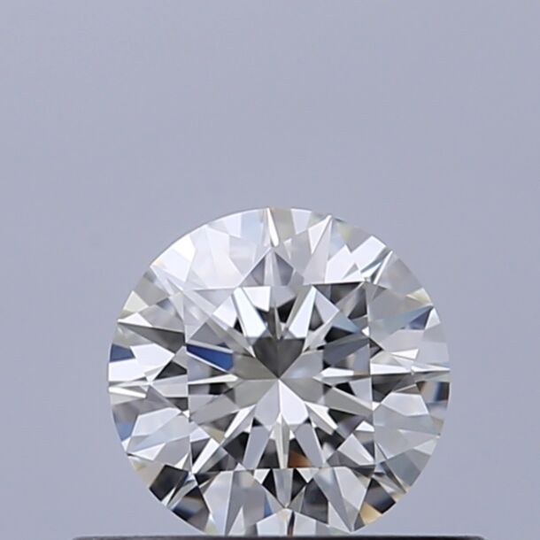 0.41 Carat Natural Diamond, Round Cut, Color I, Clarity VVS1