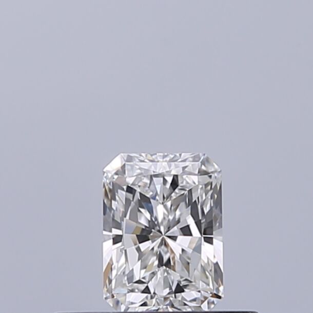 0.3 Carat Diamant Naturel de taille Radiant, Couleur E, Pureté VVS1