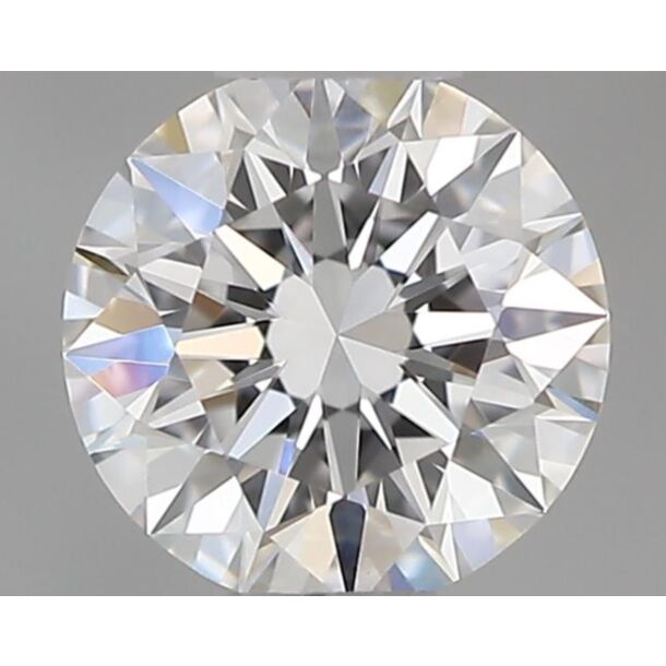 0.3 Carat Natural Diamond, Round Cut, Color F, Clarity VVS1