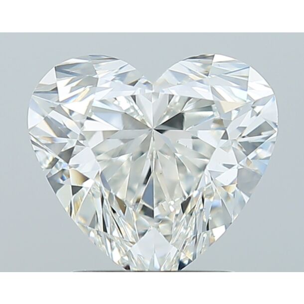 2.01 Carat Diamant Naturel de taille Coeur, Couleur I, Pureté VS1