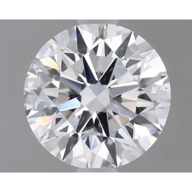 0.7 Carat Natural Diamond, Round Cut, Color E, Clarity SI1