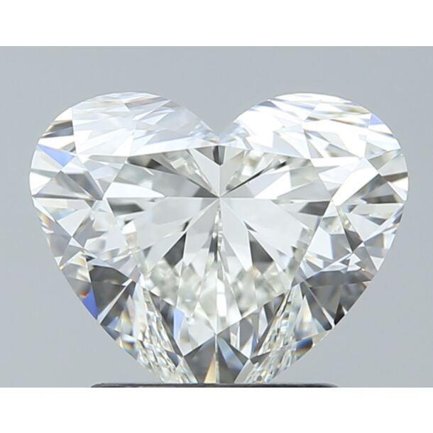 2.02 Carat Natural Diamond, Heart Cut, Color I, Clarity VS1