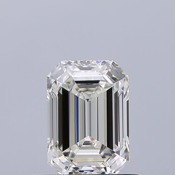 0.73 Karat Natürlicher Diamant Im Smaragdschliff, Farbe H, Reinheit IF 0.73 Karat Natürlicher Diamant Im Smaragdschliff, Farbe H, Reinheit IF