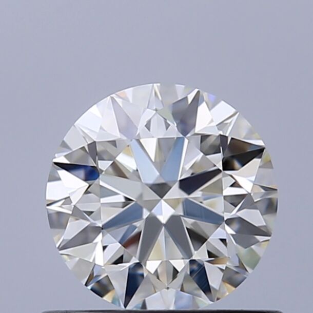 0.7 Karat Natürlicher Diamant Im Brillantschliff, Farbe H, Reinheit VVS1