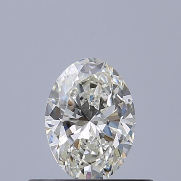 0.4 Karat Natürlicher Diamant Im Ovalschliff, Farbe G, Reinheit IF