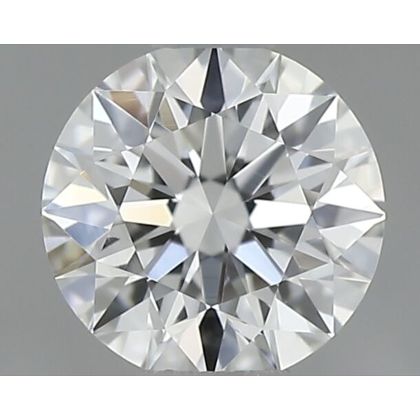 0.33 Carat Natural Diamond, Round Cut, Color F, Clarity VVS1