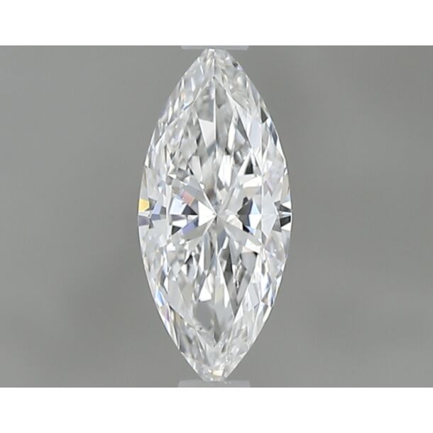0.41 Karat Natürlicher Diamant Im Marquiseschliff, Farbe D, Reinheit VS2
