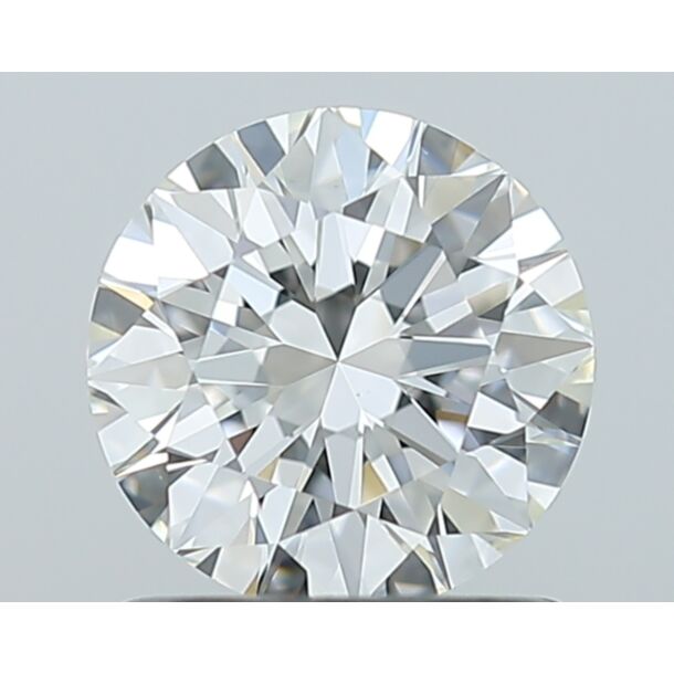 1.01 Carat Natural Diamond, Round Cut, Color H, Clarity VS1