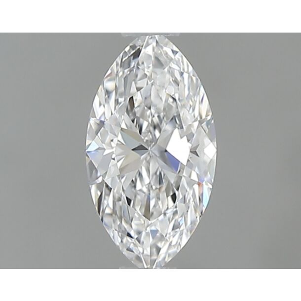 0.4 Karat Natürlicher Diamant Im Marquiseschliff, Farbe D, Reinheit VS2