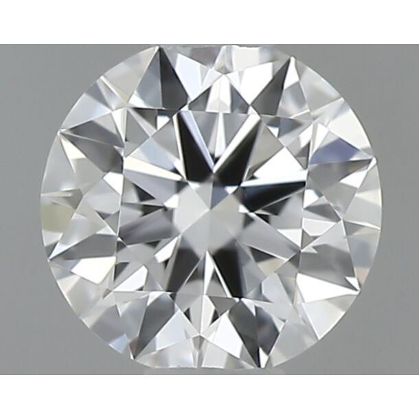0.33 Carat Natural Diamond, Round Cut, Color D, Clarity VS1
