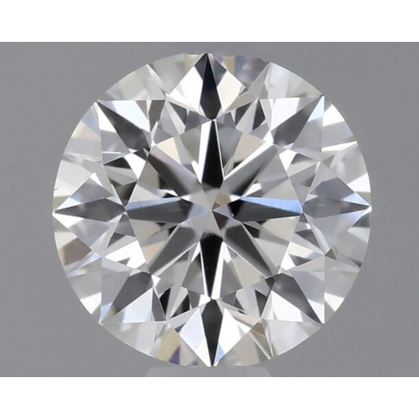 0.5 Karaat Natuurlijke Diamant met een Briljant vorm, Kleur I, Zuiverheid VS2 0.5 Karaat Natuurlijke Diamant met een Briljant vorm, Kleur I, Zuiverheid VS2