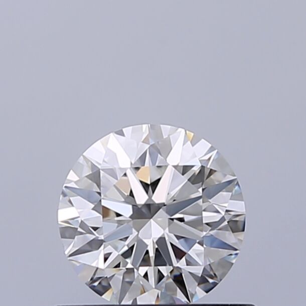 0.57 Carat Diamant Naturel de taille Brillant, Couleur G, Pureté VVS1
