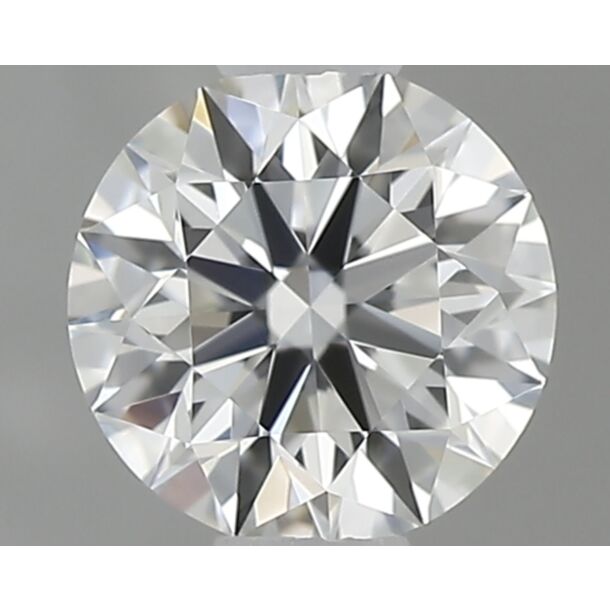 0.41 Carat Natural Diamond, Round Cut, Color G, Clarity VVS2