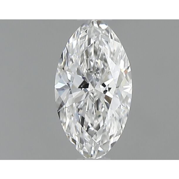 0.35 Karat Natürlicher Diamant Im Marquiseschliff, Farbe E, Reinheit IF