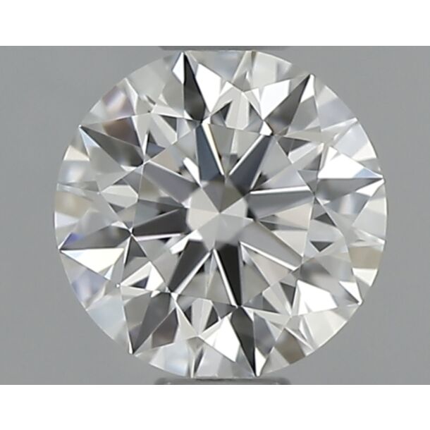 0.33 Carat Natural Diamond, Round Cut, Color F, Clarity VVS1