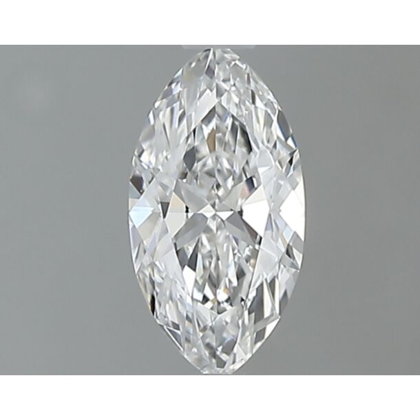 0.41 Karat Natürlicher Diamant Im Marquiseschliff, Farbe D, Reinheit VVS2