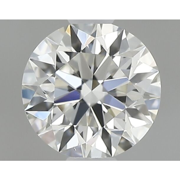 0.5 Karat Natürlicher Diamant Im Brillantschliff, Farbe I, Reinheit VS2