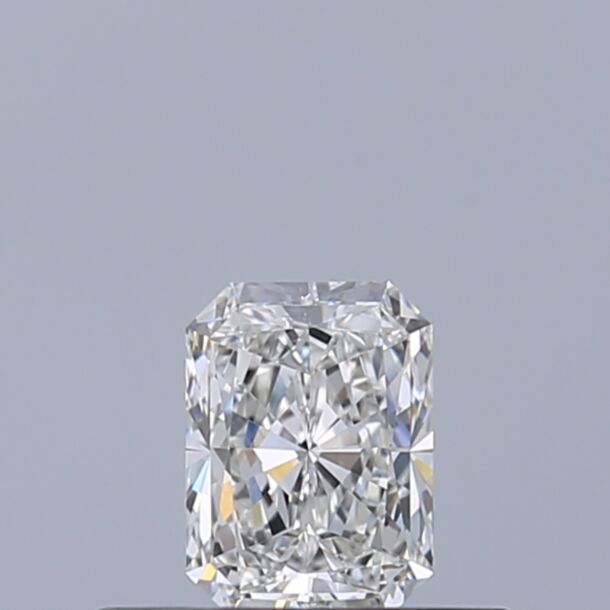 0.3 Carat Natural Diamond, Radiant Cut, Color F, Clarity IF