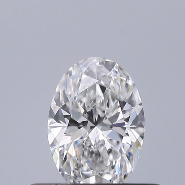 0.34 Carat Natural Diamond, Oval Cut, Color E, Clarity VVS1 0.34 Carat Natural Diamond, Oval Cut, Color E, Clarity VVS1