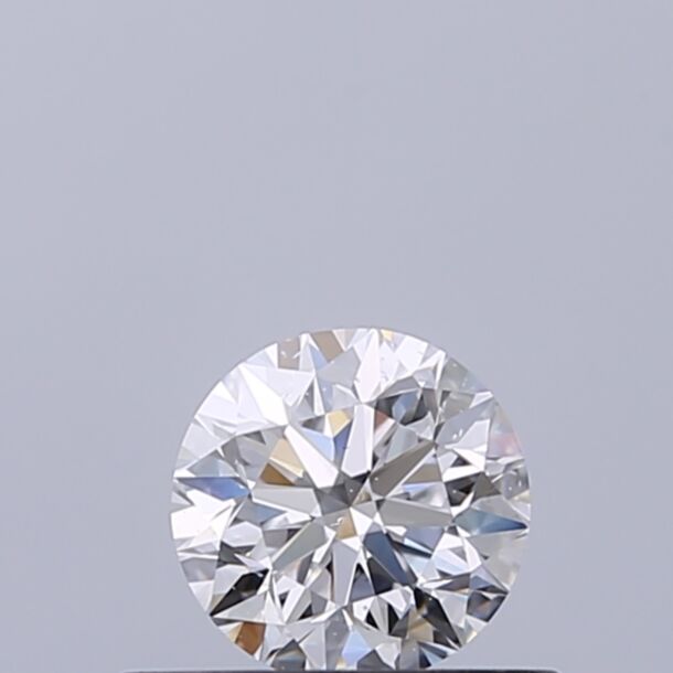 0.4 Karat Natürlicher Diamant Im Brillantschliff, Farbe D, Reinheit SI1