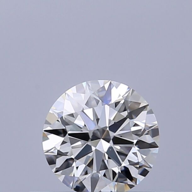 0.38 Carat Natural Diamond, Round Cut, Color F, Clarity VS2 0.38 Carat Natural Diamond, Round Cut, Color F, Clarity VS2