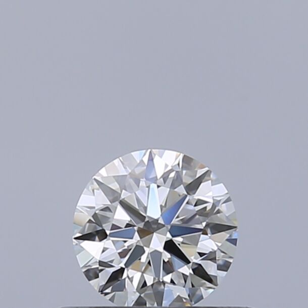 0.33 Carat Diamant Naturel de taille Brillant, Couleur E, Pureté VVS2