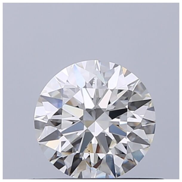 0.5 Karat Natürlicher Diamant Im Brillantschliff, Farbe I, Reinheit SI1