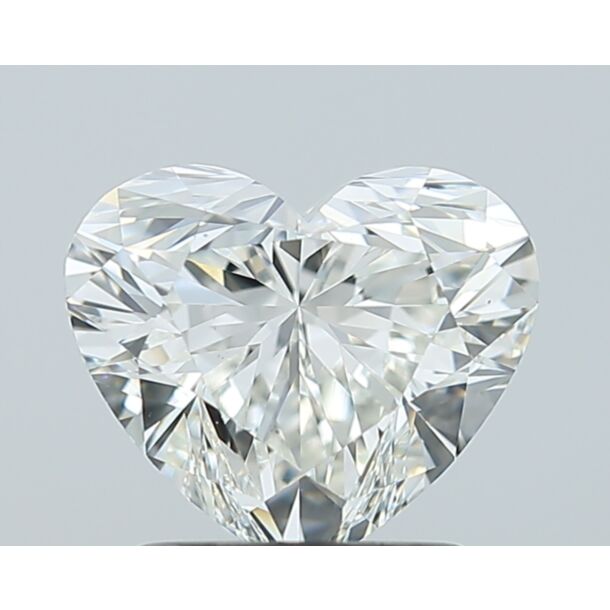 1.52 Karat Natürlicher Diamant Im Herzschliff, Farbe I, Reinheit VS1