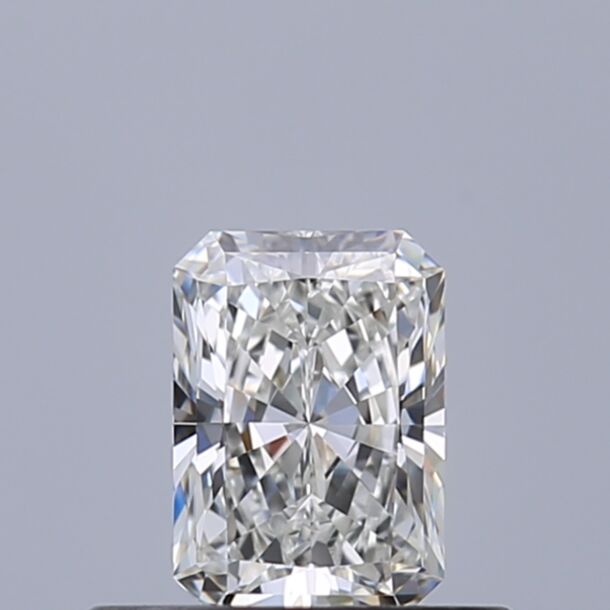 0.41 Carat Diamant Naturel de taille Radiant, Couleur G, Pureté VVS1
