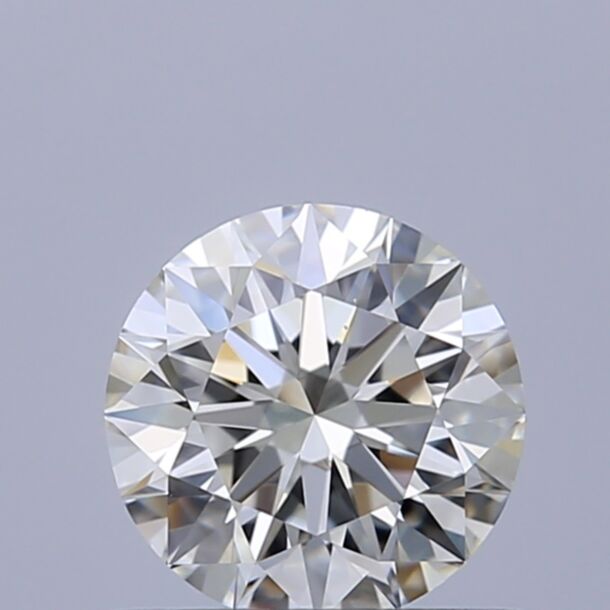 0.56 Carat Diamant Naturel de taille Brillant, Couleur I, Pureté VS2