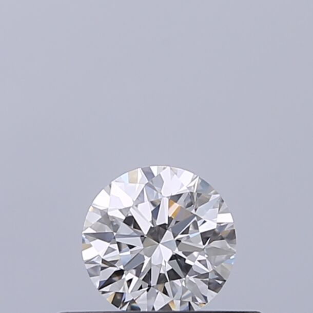 0.3 Carat Natural Diamond, Round Cut, Color E, Clarity VVS2