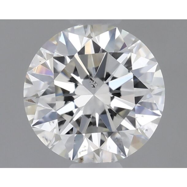 0.51 Karat Natürlicher Diamant Im Brillantschliff, Farbe I, Reinheit SI1