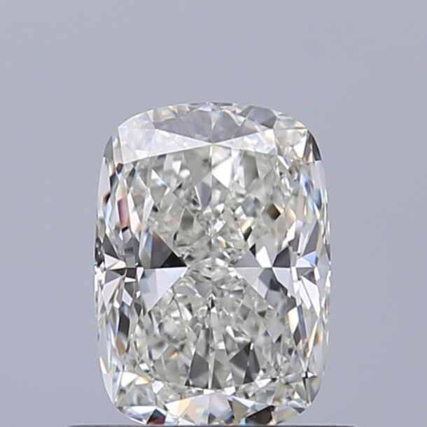 0.73 Karat Natürlicher Diamant Im Kissenschliff, Farbe H, Reinheit VVS1