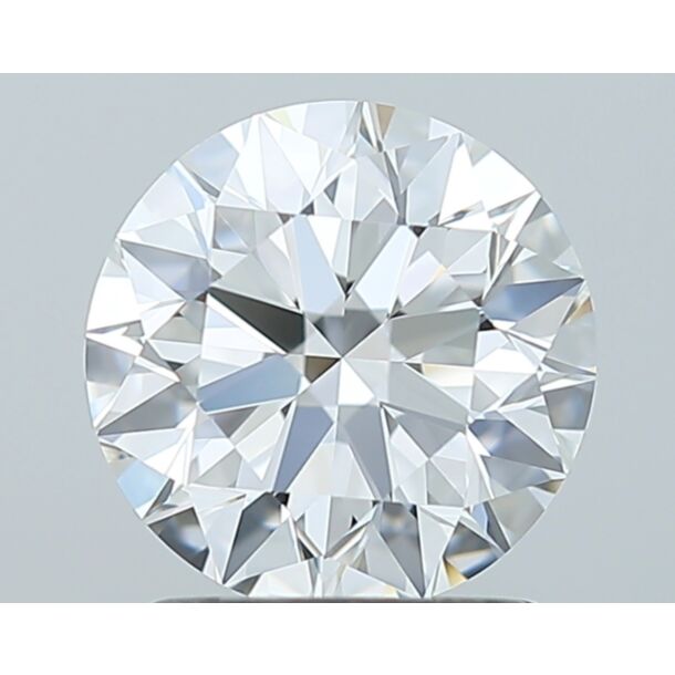 1.5 Carat Diamant Naturel de taille Brillant, Couleur G, Pureté VVS2