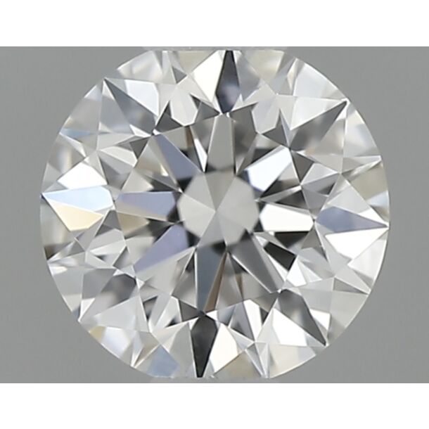 0.33 Carat Natural Diamond, Round Cut, Color F, Clarity VS1