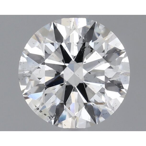 0.71 Carat Natural Diamond, Round Cut, Color F, Clarity SI1 0.71 Carat Natural Diamond, Round Cut, Color F, Clarity SI1