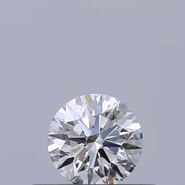 0.3 Carat Natural Diamond, Round Cut, Color E, Clarity VVS2