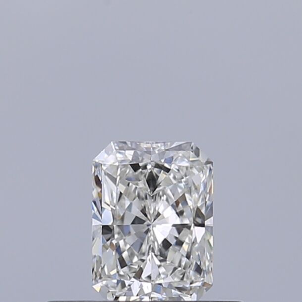 0.33 Carat Diamant Naturel de taille Radiant, Couleur F, Pureté IF