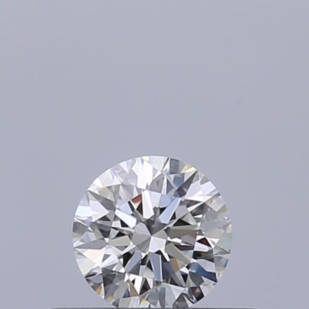 0.3 Carat Diamant Naturel de taille Brillant, Couleur E, Pureté VVS2