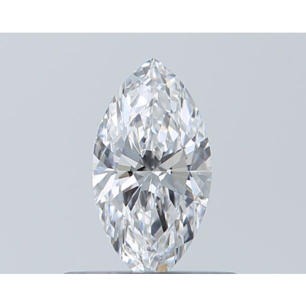 0.35 Carat Diamant Naturel de taille Marquise, Couleur D, Pureté VVS2