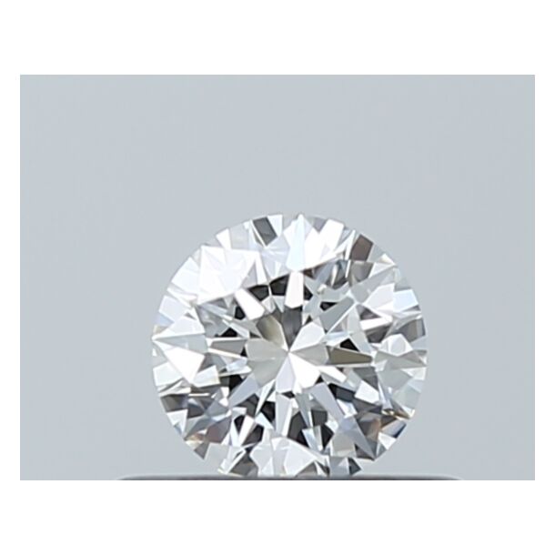 0.3 Carat Natural Diamond, Round Cut, Color E, Clarity VVS2