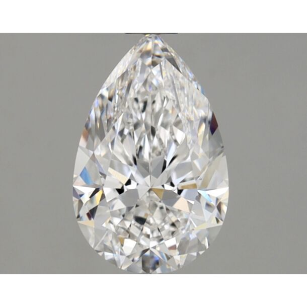 1.01 Carat Natural Diamond, Pear Cut, Color E, Clarity VS1 1.01 Carat Natural Diamond, Pear Cut, Color E, Clarity VS1