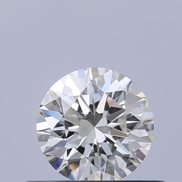 0.45 Carat Diamant Naturel de taille Brillant, Couleur I, Pureté VVS1